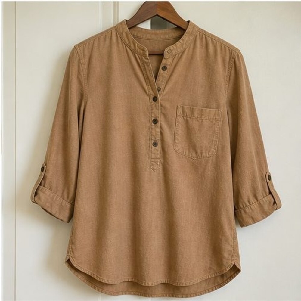 Black Tie Neck Blouse
